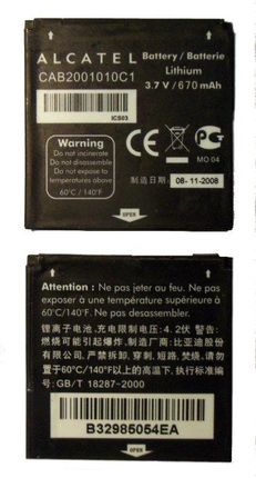 Alcatel Or Bateria One Touch Ot 111 S121 S210 S211