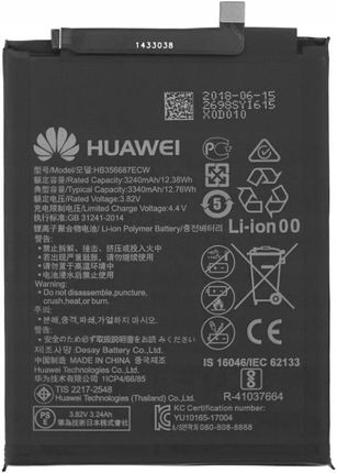 HUAWEI Bateria P Smart Plus Mate10 Lite HB356687EC