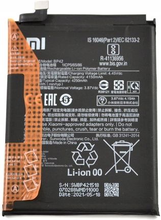 Xiaomi Oryginalna Bateria BP42 MI 11 Lite 5G