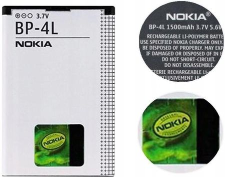 Batteria Originale Nokia BP-4L 1500mAh Per E52 E63 E71 E72 E97 – Nuova