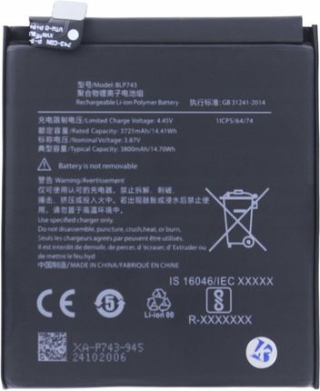 Mobilepart Świeżej Produkcji Bateria do OnePlus 7T BLP637