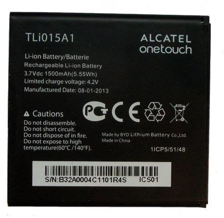 Alcatel Nowa Oryg Bateria TLi015A1 One Touch 975