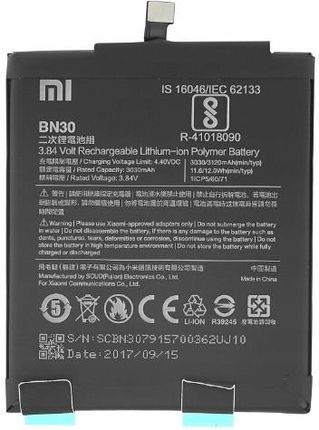Xiaomi Bateria do Redmi 4a BN30 3120mAh Li-Ion