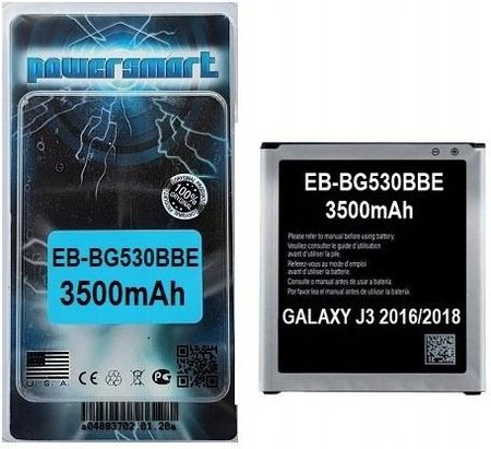Power Smart Bateria Do Samsung Galaxy J3 2016 J5 EB-BG530BBC