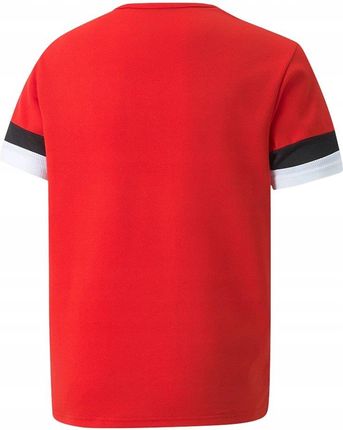 Koszulka dla dzieci Puma teamRISE Jersey Jr czerwona 704938 01