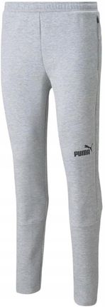 Spodnie męskie Puma teamFINAL Casuals Pants szare 657386 33