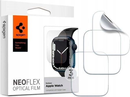 Spigen 3x Folia Neo Flex Apple Watch 7 (45mm)