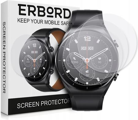 Erbord 3X Folia Hydrożelowa Do Xiaomi MI Watch S1