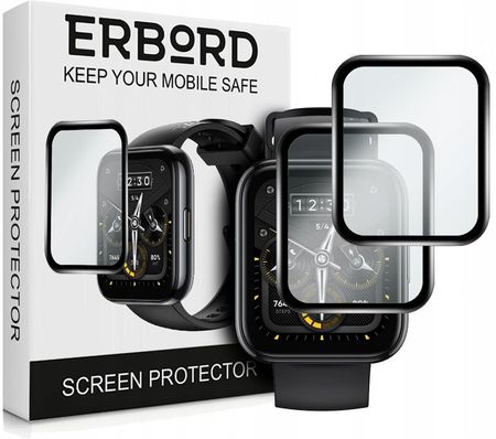 Erbord 2x Szkło Hybrydowe Do Realme Watch 2 Pro