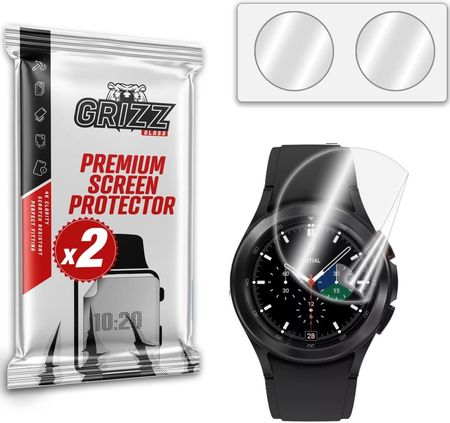 Grizz Glass 2x Folia Ceramiczna do Samsung Watch 4 Classic 46