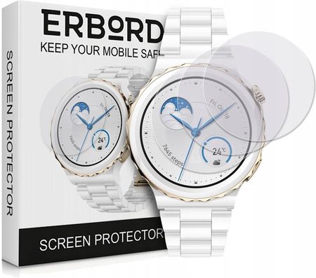 Erbord 3X Folia Hydrożelowa Do Huawei Watch Gt 3 Pro 43MM