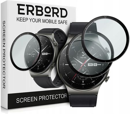 Erbord 2x Szkło Hybrydowe Do Huawei Watch Gt 2 Pro