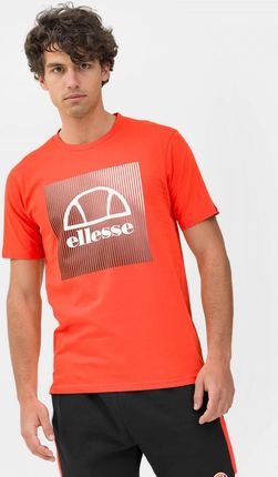 Męski t-shirt z nadrukiem Ellesse Flecta - czerwony