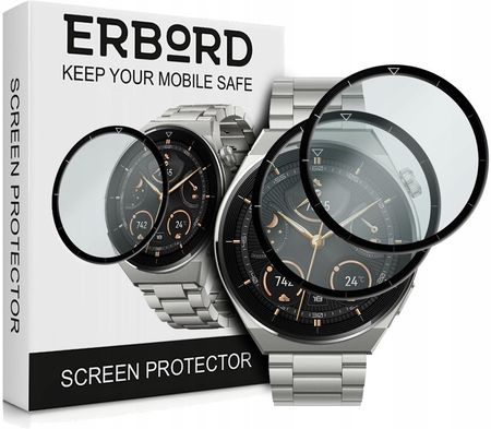 Erbord 2x Szkło Hybrydowe Do Huawei Watch Gt 3 Pro 46MM