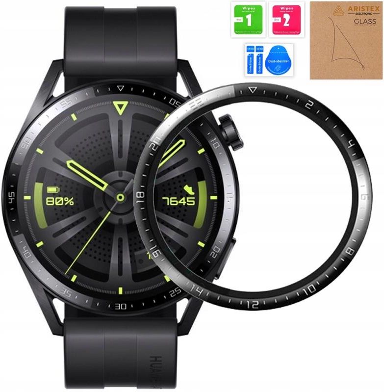Aristex Szkło hybrydowe 3D do Huawei Watch GT3 Active 46mm Opinie i