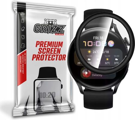 Grizz Glass Szkło hybrydowe z hydrożelem do Huawei Watch 3 Pro