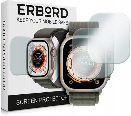 Erbord 2x Szkło Hartowane Do Apple Watch Ultra 49MM