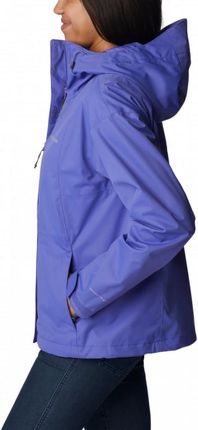 Damska kurtka przeciwdeszczowa Columbia Hikebound Rain Jacket - fioletowa