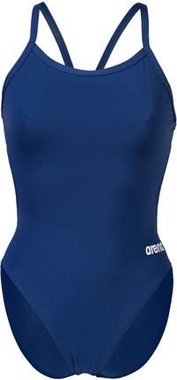 Damski Strój kąpielowy Arena Women'S Team Swimsuit Challenge Solid 004766/750 – Granatowy