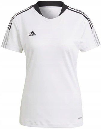 Koszulka damska adidas Tiro 21 Training Jersey biała GM7580