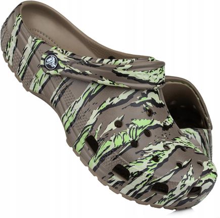 Chodaki Crocs Classic Printed Camo moro - khaki 206454 260