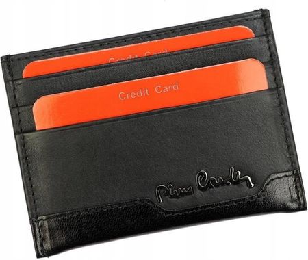 Męski skórzany portfel etui na karty Pierre Cardin