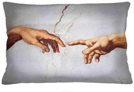 Bertoni Poduszka Elegance Print Stworzenie Adama (Michelangelo) 40 X 60cm (ART01)