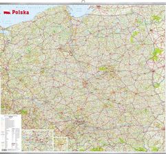 Zdjęcie Polska. Mapa Ścienna 1:650 000 - Bisztynek