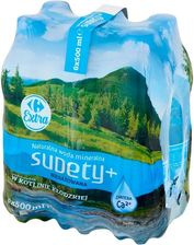 Zdjęcie Carrefour Extra Sudety+ Naturalna woda mineralna niegazowana 6 x 500 ml - Gdynia