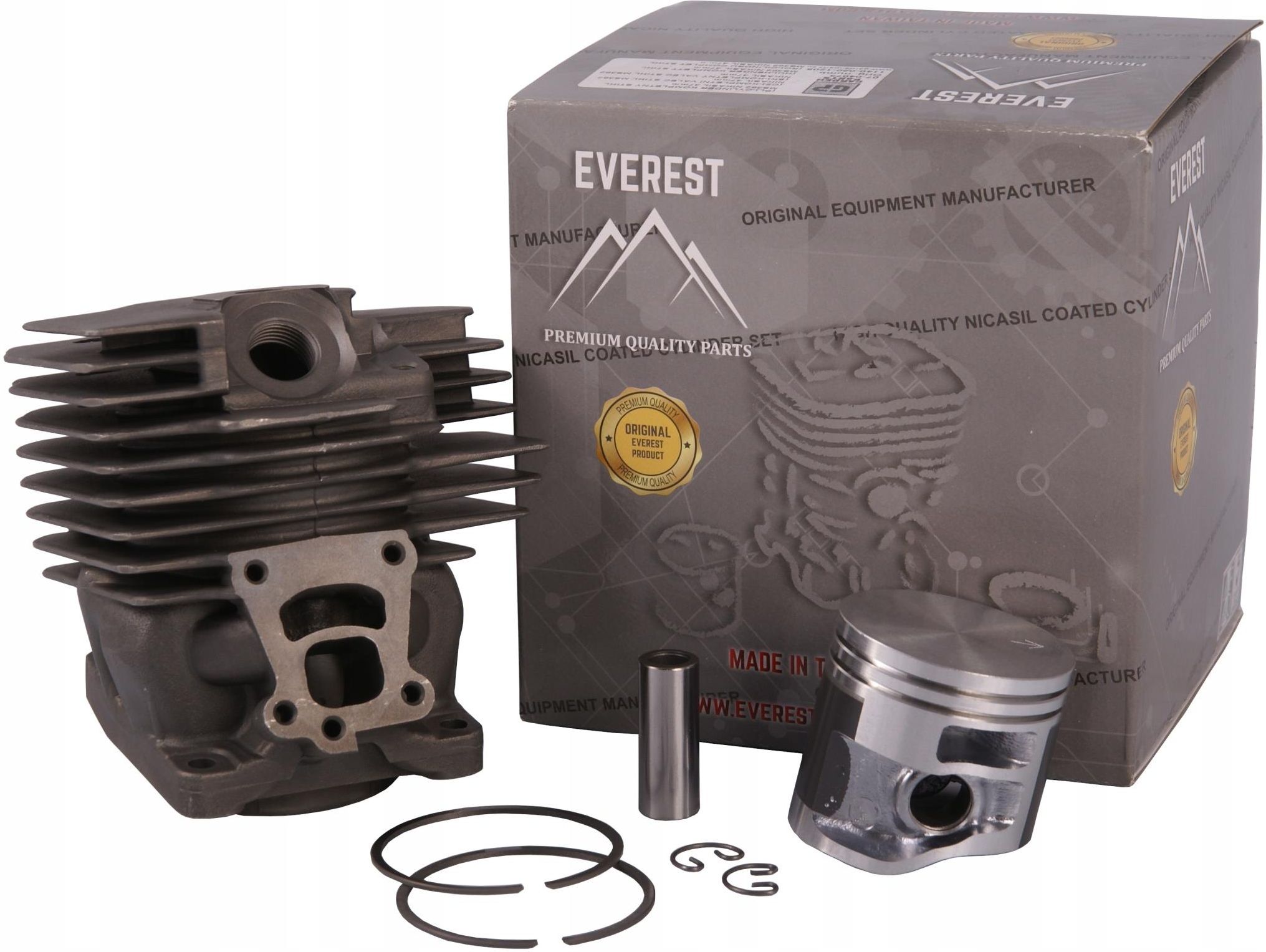 Kit Cylindre Piston Adefol 47mm Nikasil Pour Stihl MS362/MS362C - Compatible 1140 020 1200