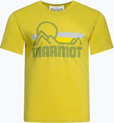 Marmot Koszulka Trekkingowa Męska Coastall Żółta M14253 21536