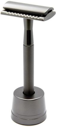 Shlyuz Maszynka Do Golenia Ze Stojakiem F-16 Gunmetal De Safety Razor With Stand