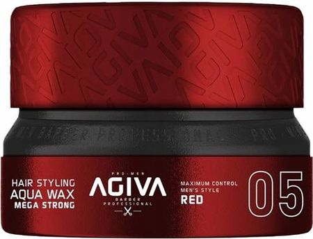 Agiva Wosk Do Włosów Hair Aqua Wax Mega Strong 05 Red 155Ml