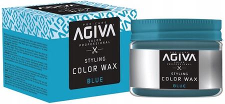 Agiva Wosk Koloryzujący Do Włosów Hair Color Wax Blue 120Ml