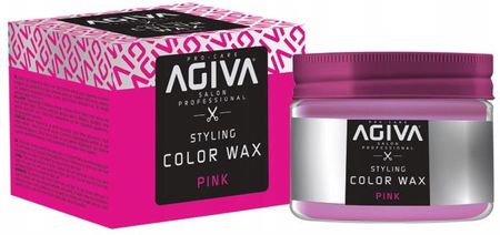 Agiva Wosk Koloryzujący Do Włosów Hair Color Wax Pink 120Ml