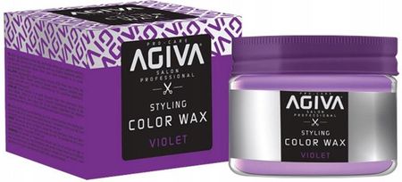 Agiva Wosk Koloryzujący Do Włosów Hair Color Wax Violet 120Ml