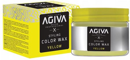 Agiva Wosk Koloryzujący Do Włosów Hair Color Wax Yellow 120Ml
