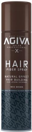 Agiva Sprej Włoknisty Do Włosów Brązowy Hair Fiber Spray Brown 150Ml