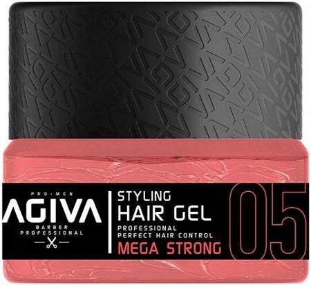 Agiva Żel Do Stylizacji Włosów Hair Gel Mega Strong 05 200Ml Red