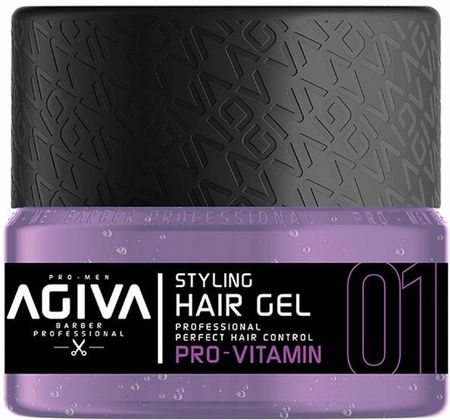 Agiva Żel Do Włosów Hair Gel Pro-Vitamin 700Ml Fiolet