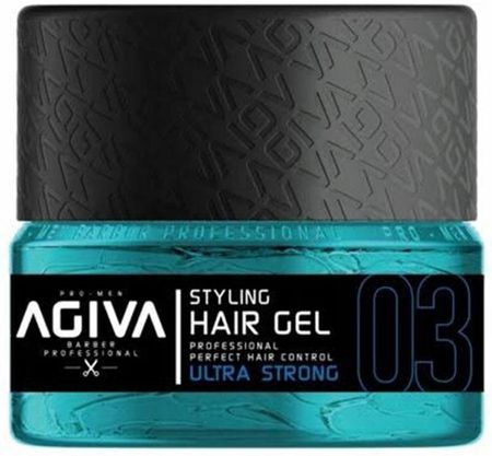 Agiva Żel Do Stylizacji Włosów Hair Gel Ultra Strong 700Ml Blue
