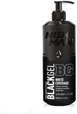 Zdjęcie Nishman Żel Odsiwiacz Do Włosów Black Gel White Coverage 200ml - Brzeg