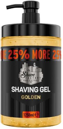 The Shave Factory Żel Do Golenia Shaving Gel Golden 1250ml