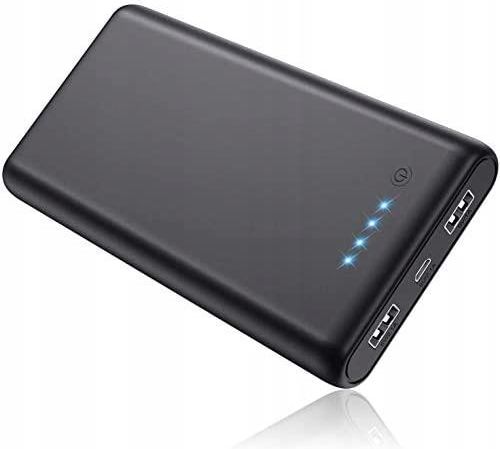 Draadloze powerbank 26800 mAh met 3 kabels, 7-in-1 draagbare oplader, draadloos, snel opladen 25 W PD3.0 QC4.0, LCD-display, externe batterijen, 6 uitgangen, compatibel met iPhone17/16/15Huawei