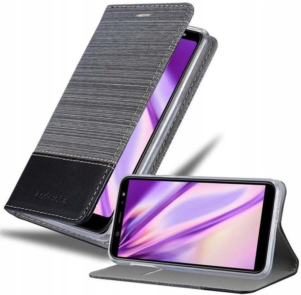 Zanaé, custodia a portafoglio per Galaxy A15 con supporto e patta magnetica, rosso