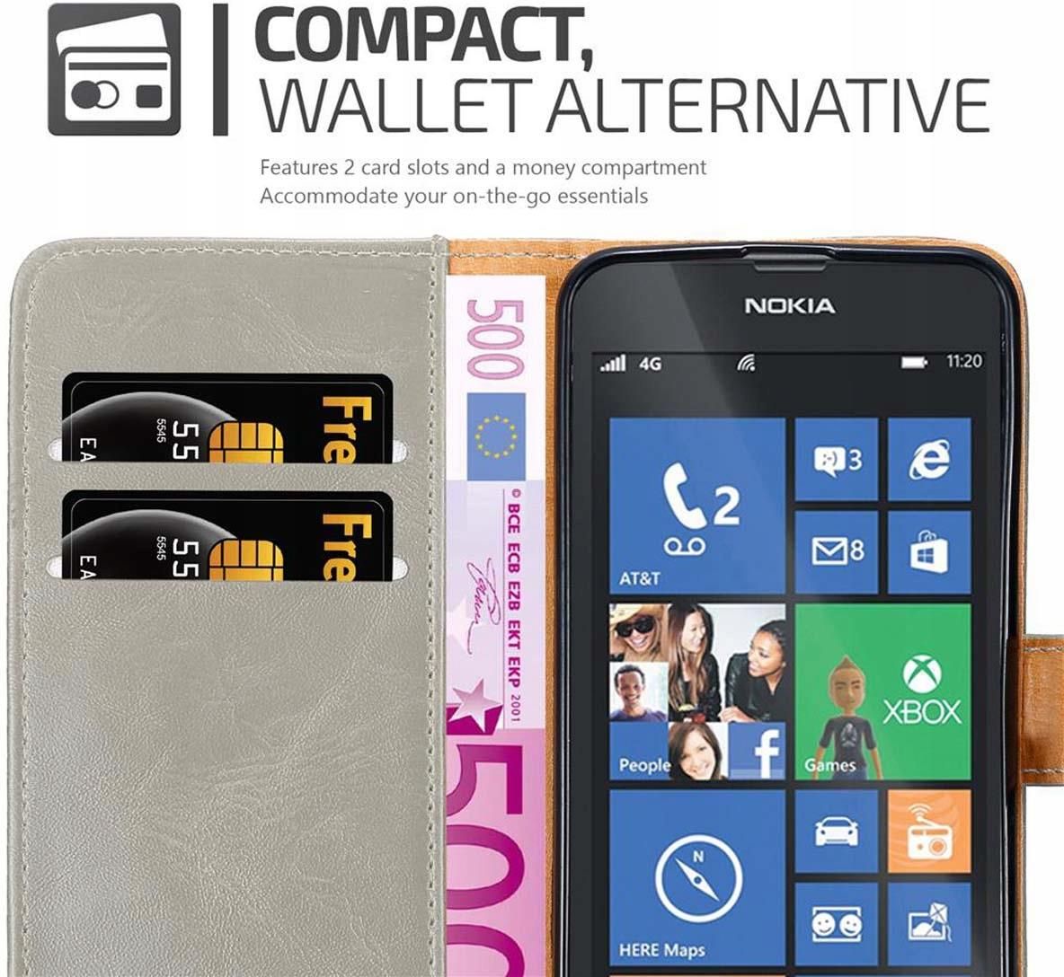 Cadorabo Vetro Protettivo Per Nokia Lumia 520/521: Pellicola Temperata 9H Con Elevata Trasparenza E Compatibilità 3D Touch