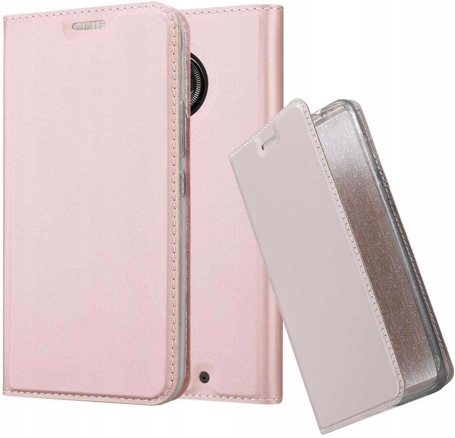 Cadorabo - Custodia Libro Per Motorola Moto X4 In Classy Oro Rosa - Con