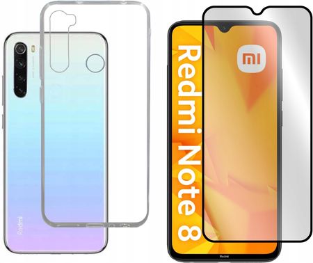 Gsm Hurt Etui Do Xiaomi Redmi Note 8 Jelly 1Mm Bezb+Szkło