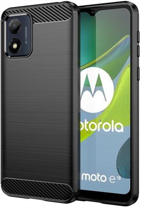 Case Etui Do Motorola Moto E13 Karbon Szkło