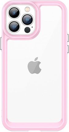 Hurtel Etui Obudowa Iphone 12 Pro Sztywny Case Różowe